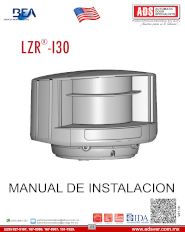 Manual de Instalacion BEA LZR I30, ADS Puertas y Portones Automaticos S.A. de C.V.